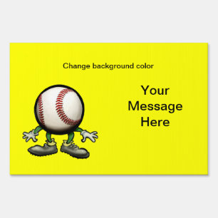 Baseball Yard Sign