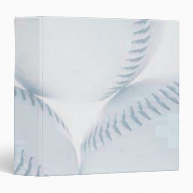 Baseballs Avery Binder (Front/Spine)