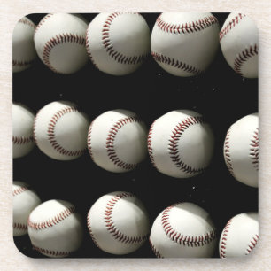 Baseballs Beverage Coaster