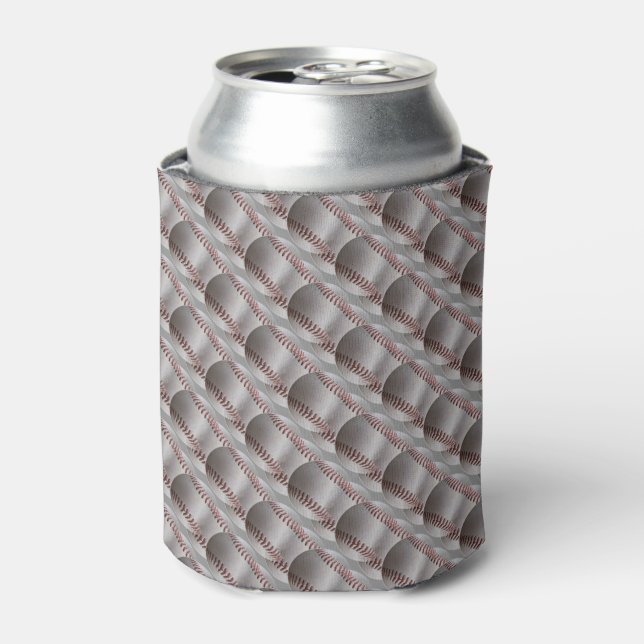 Baseballs Can Cooler (Can Front)
