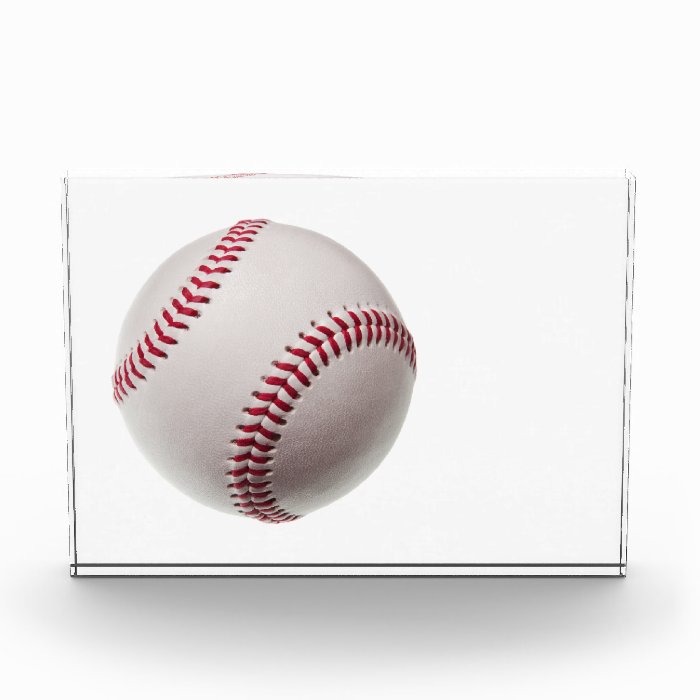Baseballs   Customize Baseball Background Template Acrylic Award