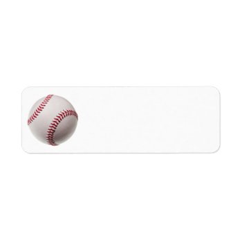 Baseballs - Customize Baseball Background Template Label by SilverSpiral at Zazzle