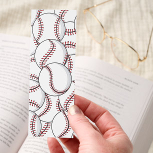 Baseballs Design Bookmark