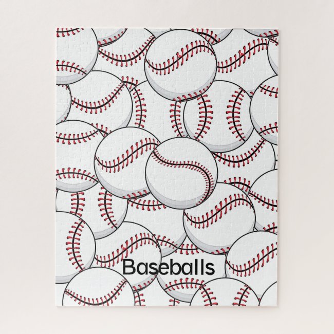 Baseballs Design Puzzle