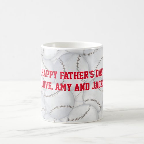Baseballs Fathers Day Mug