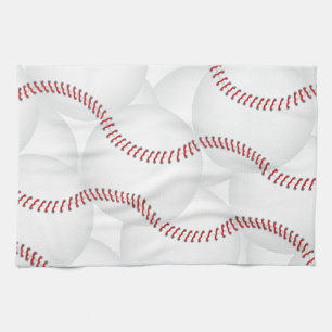 Baseballs Kitchen Towel