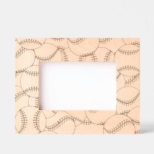 Baseballs Laser Etched Picture Frame Engraved Frames