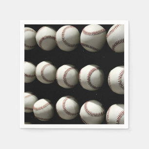 Baseballs Napkins