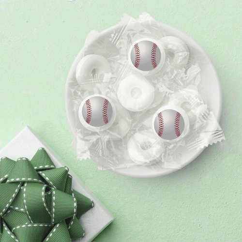 Baseballs Party Life Saver Mints