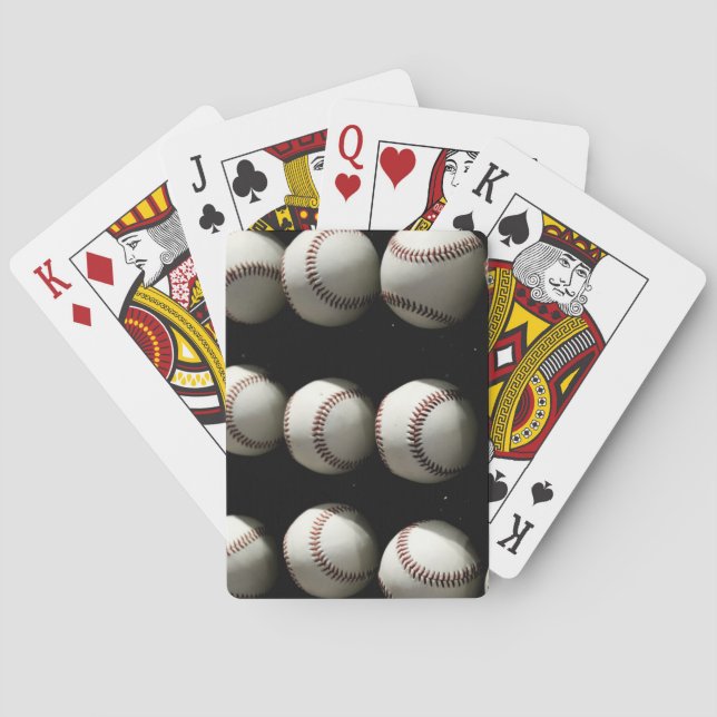 Baseballs Poker Cards (Back)