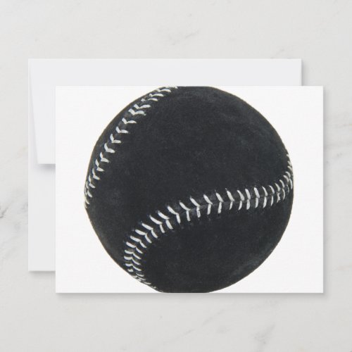 BaseballSingle062509 Custom Invitation