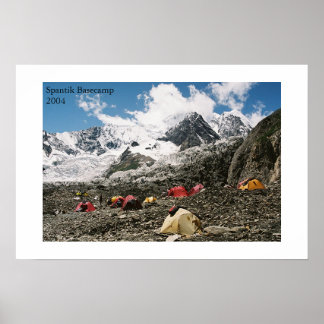 Basecamp at 4,200m poster