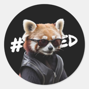 Based Stickers Red Panda