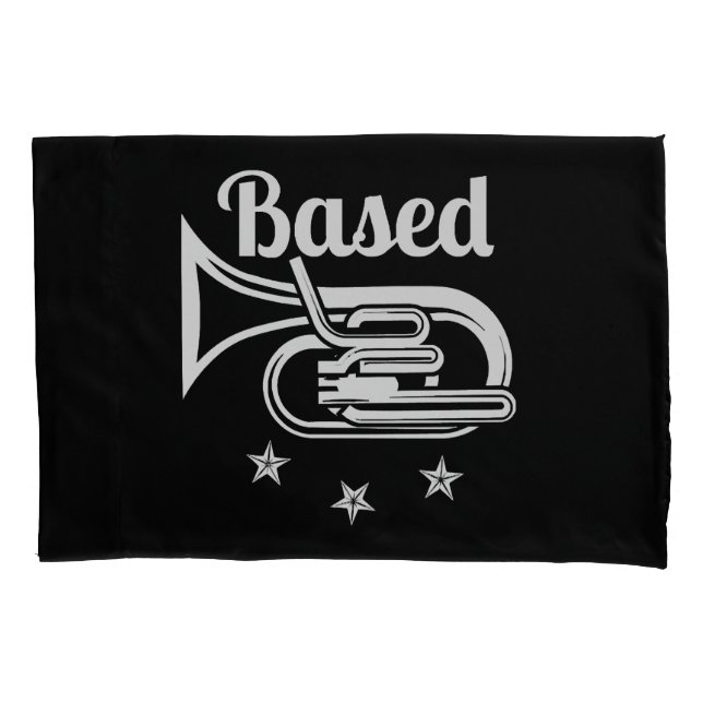 Based (version 2) pillow case (Front)