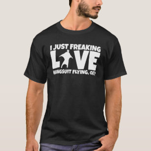 Basejumper Joke Basejump Skydiver Wingsuiting Wing T-Shirt