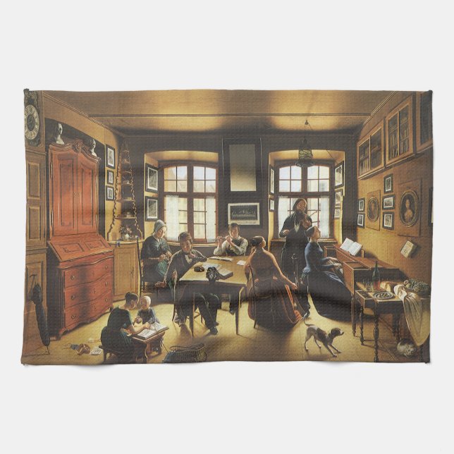 Basel Family Concert by Sebastian Gutzwiller Kitchen Towel (Horizontal)