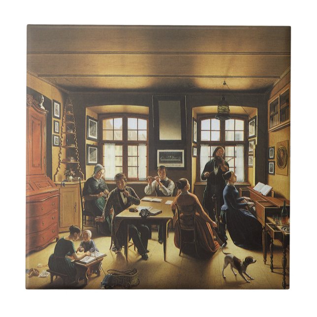 Basel Family Concert by Sebastian Gutzwiller Tile (Front)