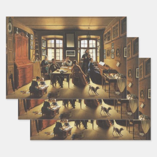 Basel Family Concert by Sebastian Gutzwiller Wrapping Paper Sheets