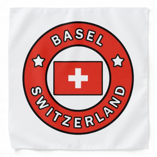 Basel Switzerland Bandana