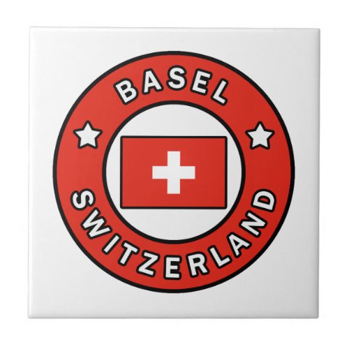 Basel Switzerland Ceramic Tile