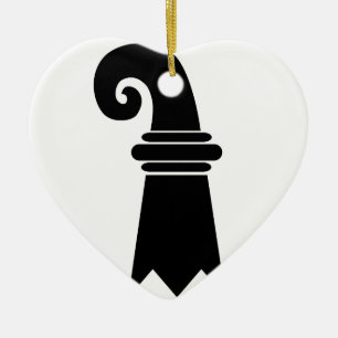 Basel, Switzerland flag Ceramic Ornament