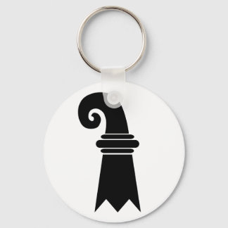 Basel, Switzerland flag Keychain