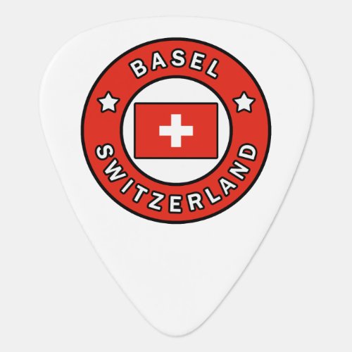 Basel Switzerland Guitar Pick