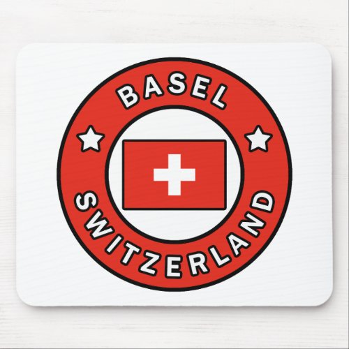 Basel Switzerland Mouse Pad