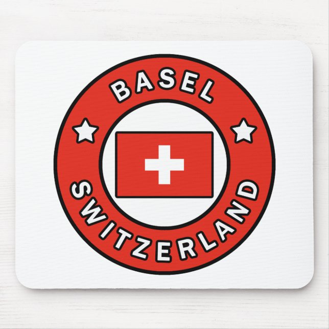Basel Switzerland Mouse Pad (Front)
