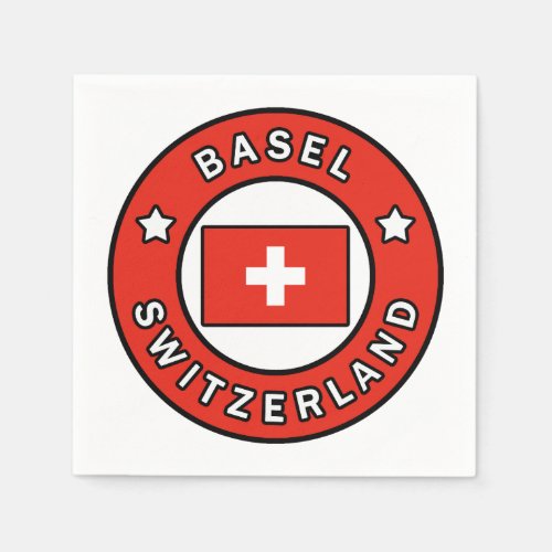 Basel Switzerland Napkins