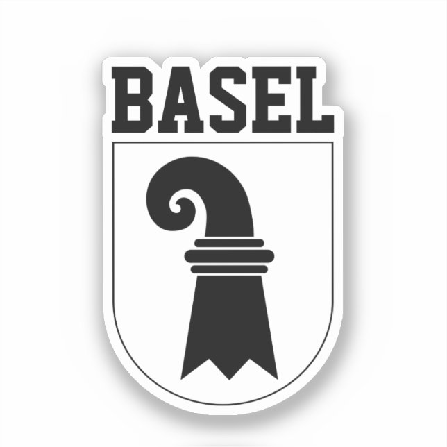 Basel, SWITZERLAND Sticker (Front)