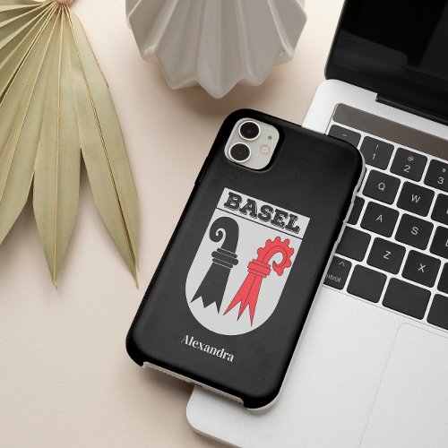 Basel Switzerland  Swiss Cantons Coat of Arms iPhone 11 Pro Case