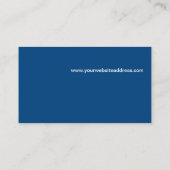 Baseline Panel Cobalt Business Card (Back)