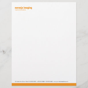 Baseline Panel Orange Letterhead