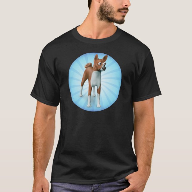 Basenji BAS1 T-Shirt (Front)