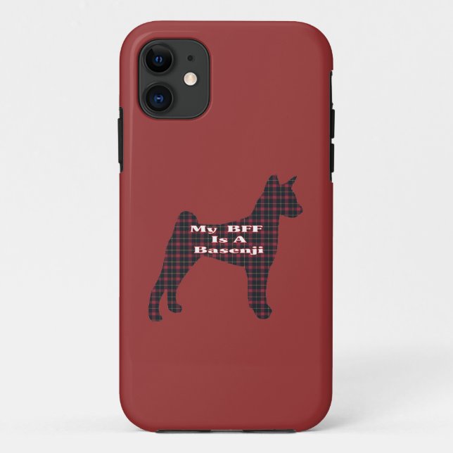 Basenji BFF Case-Mate iPhone Case (Back)