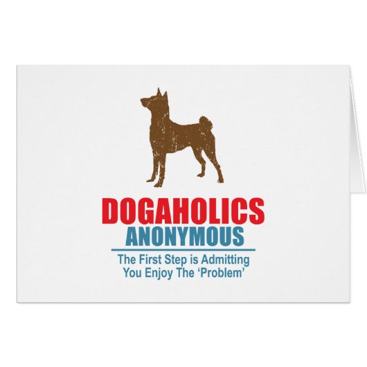 Basenji Cards (Front Horizontal)