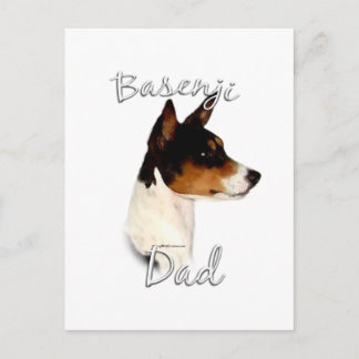 Basenji Dad 2 Postcard