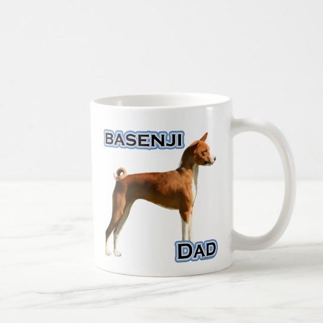 Basenji Dad 4 Coffee Mug (Right)