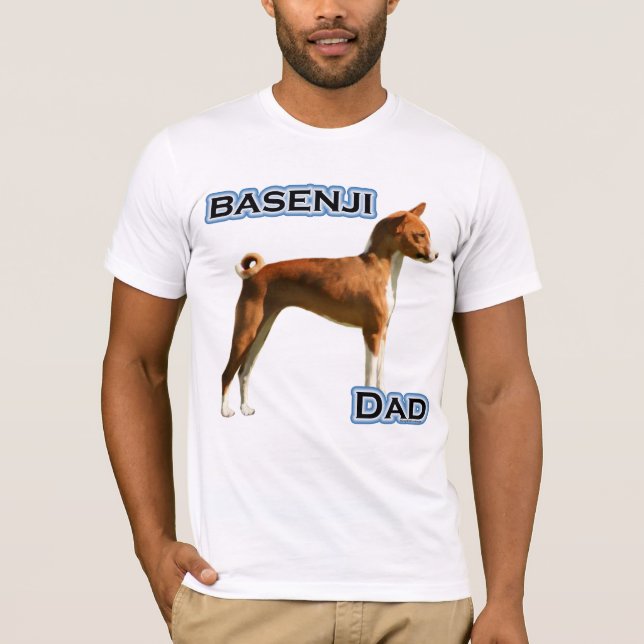 Basenji Dad 4 T-Shirt (Front)