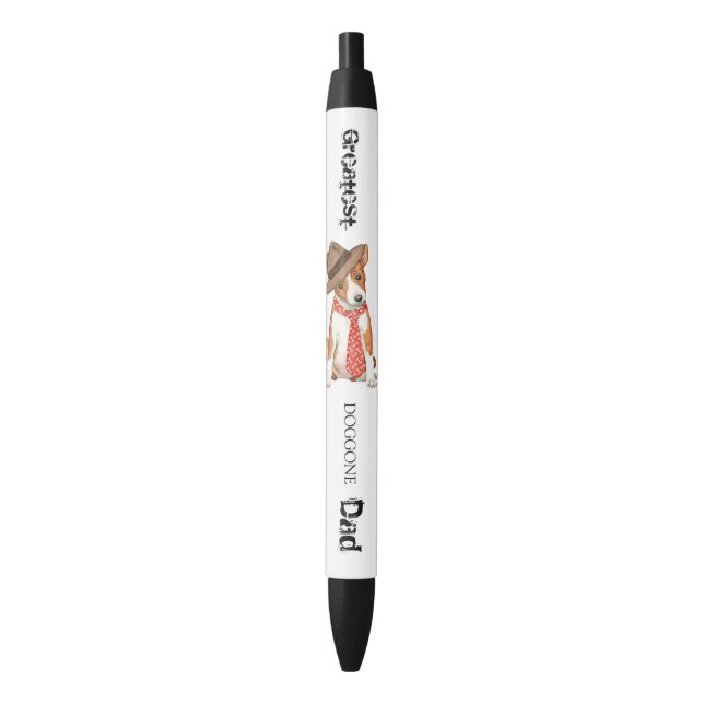 Basenji Dad Pen (Front Vertical)