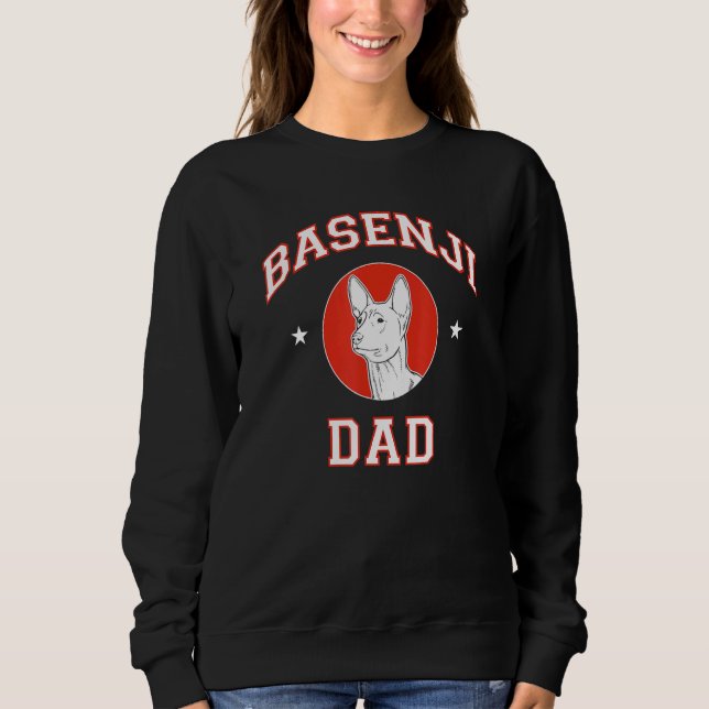 Basenji Dad Sweatshirt (Front)