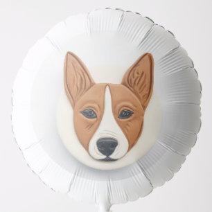 Basenji Dog 3D Inspired Balloon