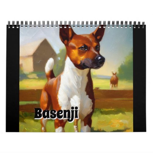 Basenji Dog Calendar