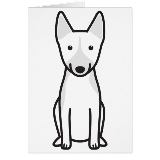 Basenji Dog Cartoon (Front)