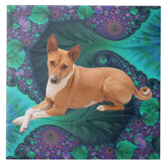 Basenji Dog  Ceramic Tile