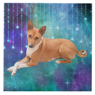 Basenji Dog  Ceramic Tile