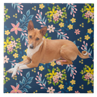 Basenji Dog  Ceramic Tile