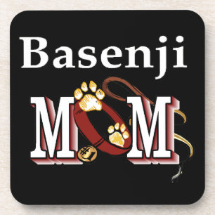 Basenji Dog MOM Coaster