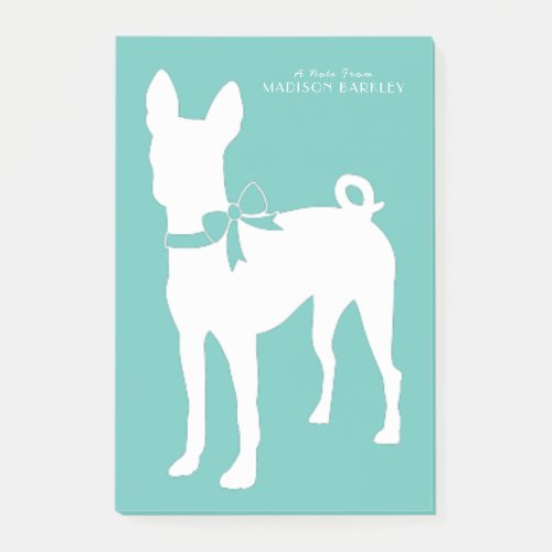 Basenji Dog Puppy Post_it Notes